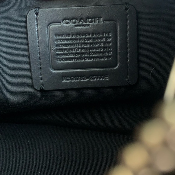 Coach Celeste Black Leather Convertible Shoulder/Hobo Bag - Picture 3 of 5